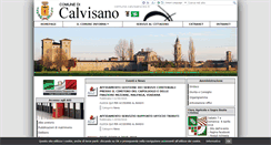 Desktop Screenshot of comune.calvisano.bs.it